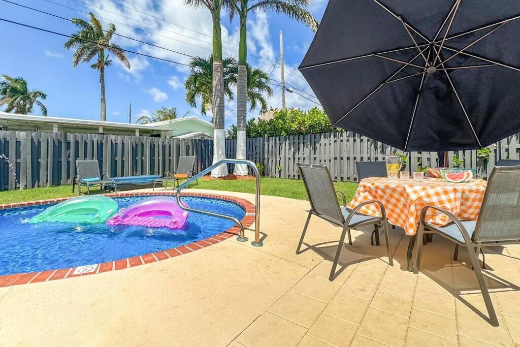 Amazing Home W Heated Pool 8 Mins To The Beach Lighthouse Point Exteriör bild